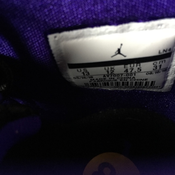 Jordan Nike Future "Dark Concord" AV7007-001 NEW - Picture 7 of 8